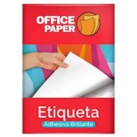 Etiqueta Office Paper Brillante 180g por 100 Hojas A4